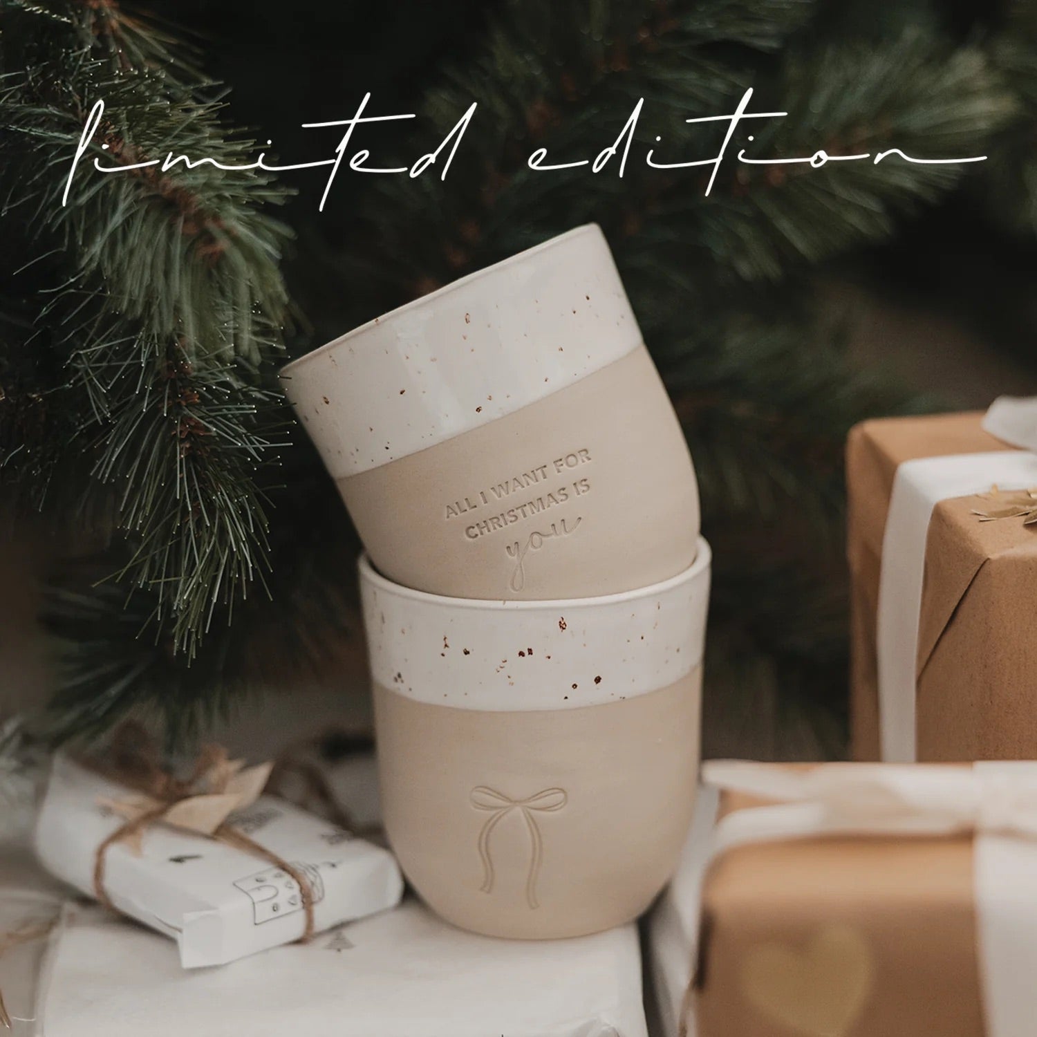 Becher 'All i want for Christmas'