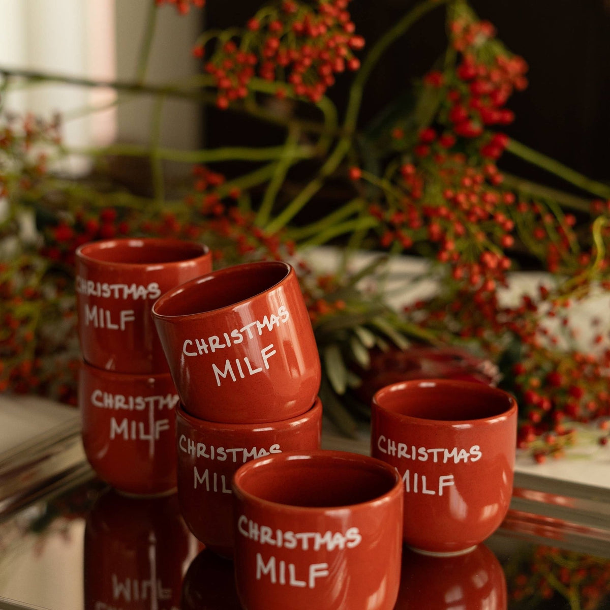 Becher Christmas Milf - lyllevenn