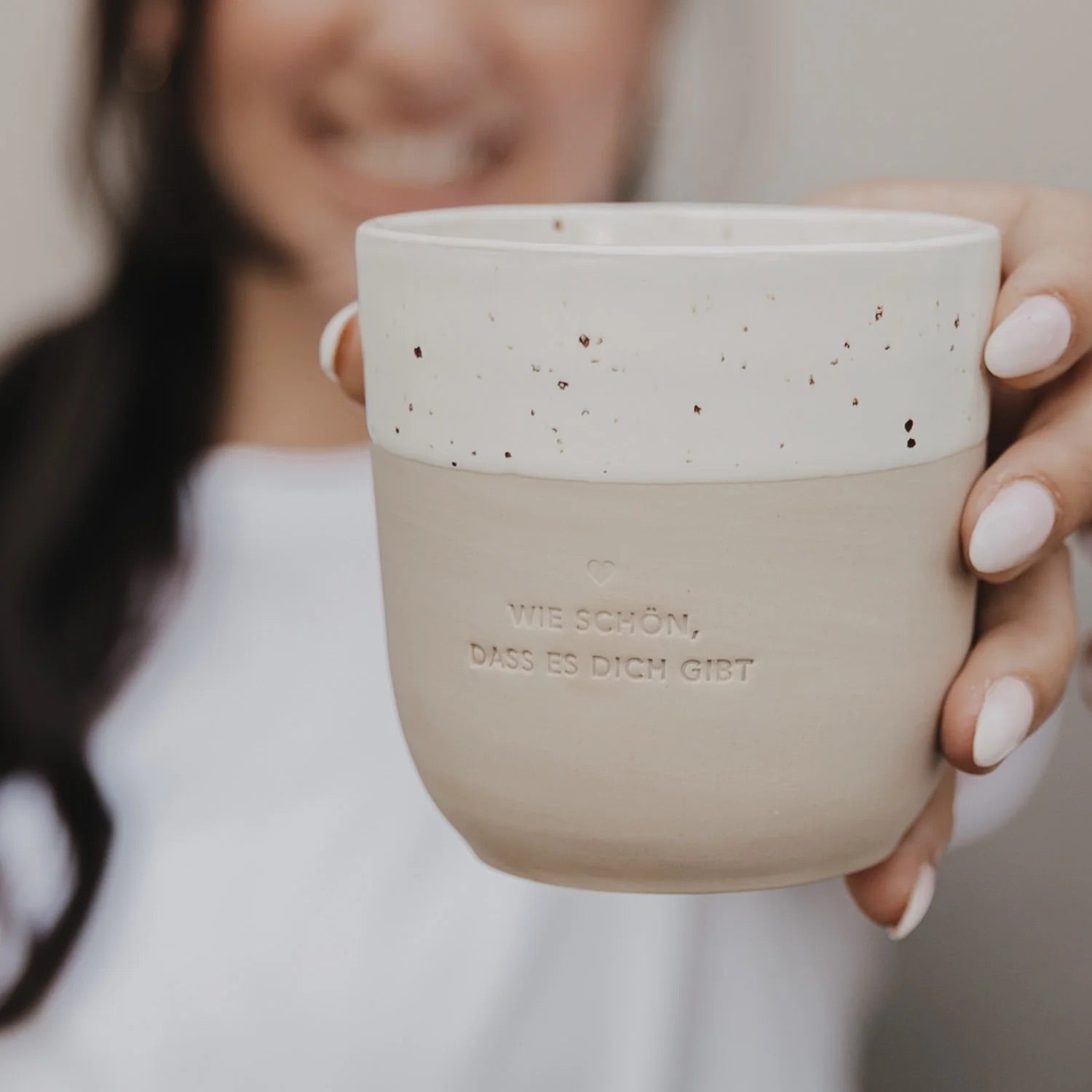 Becher 'wie schön'