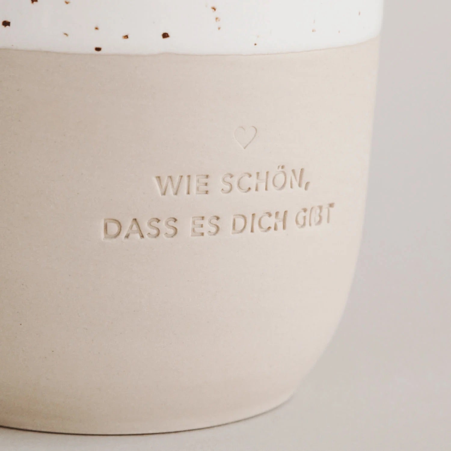 Becher 'wie schön'