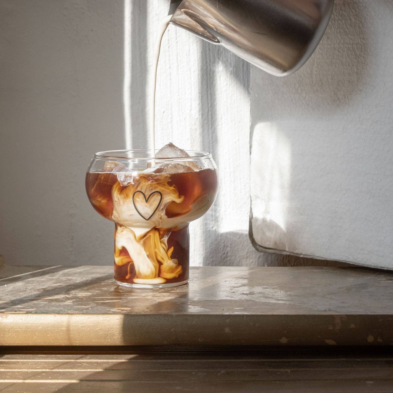 Bubble Glas 'Herz' - lyllevenn