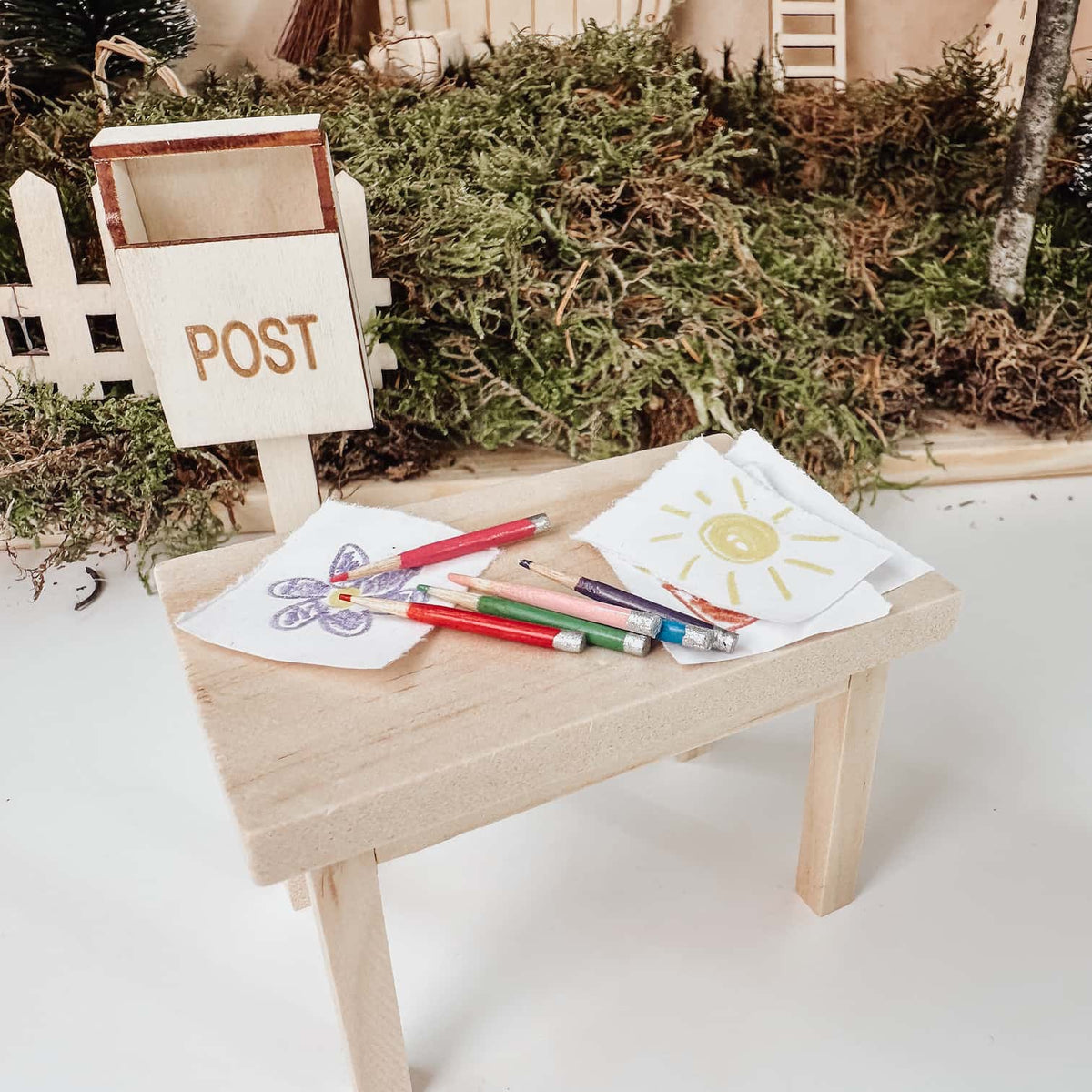 Buntstifte – Wichtel Zubehör & Miniatur Deko - lyllevenn