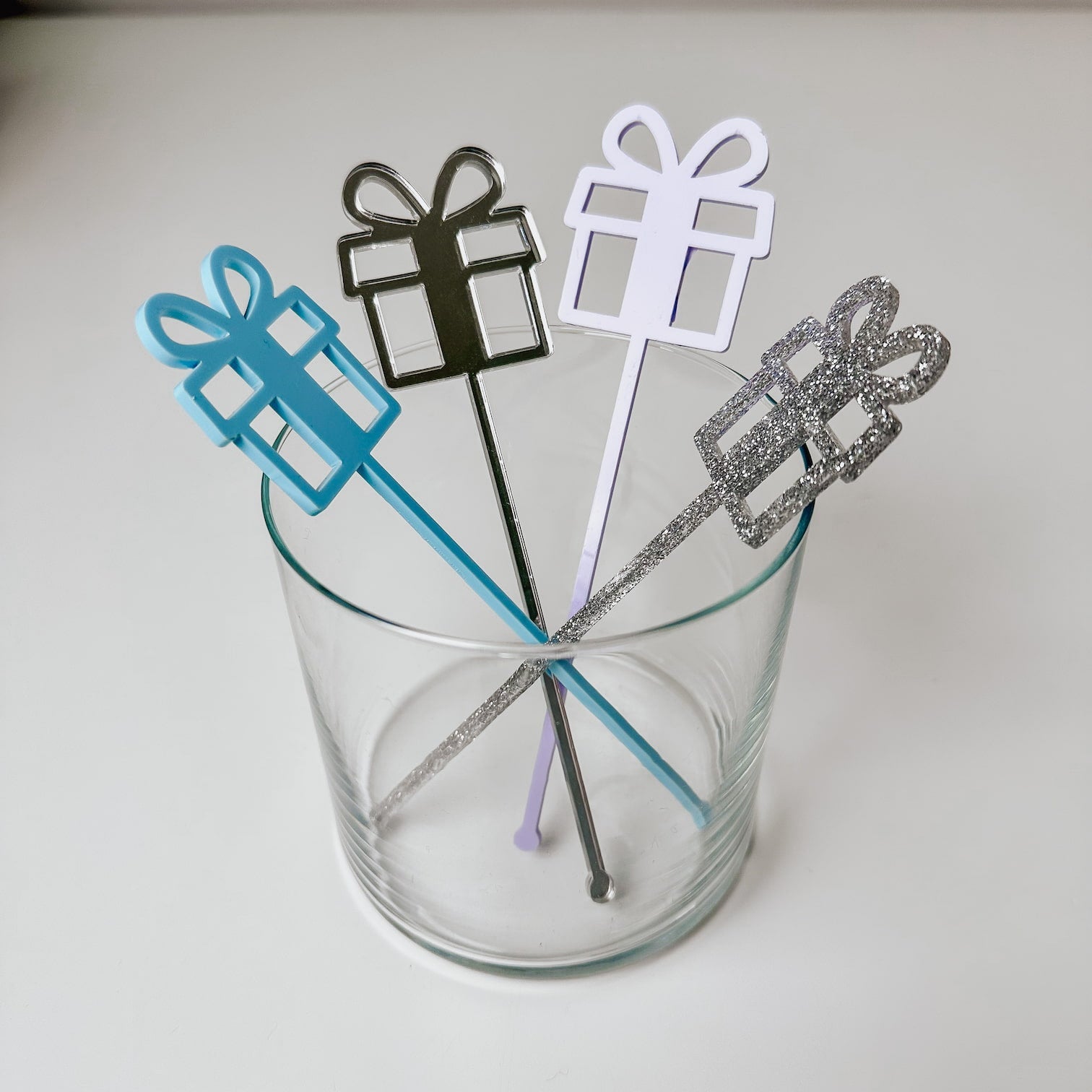 Cocktail - Rührstäbchen Acryl - Weihnachten - lyllevenn
