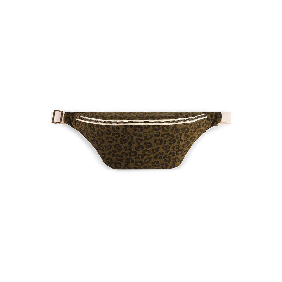 Crossbody bag Leopard -  Olive - lyllevenn