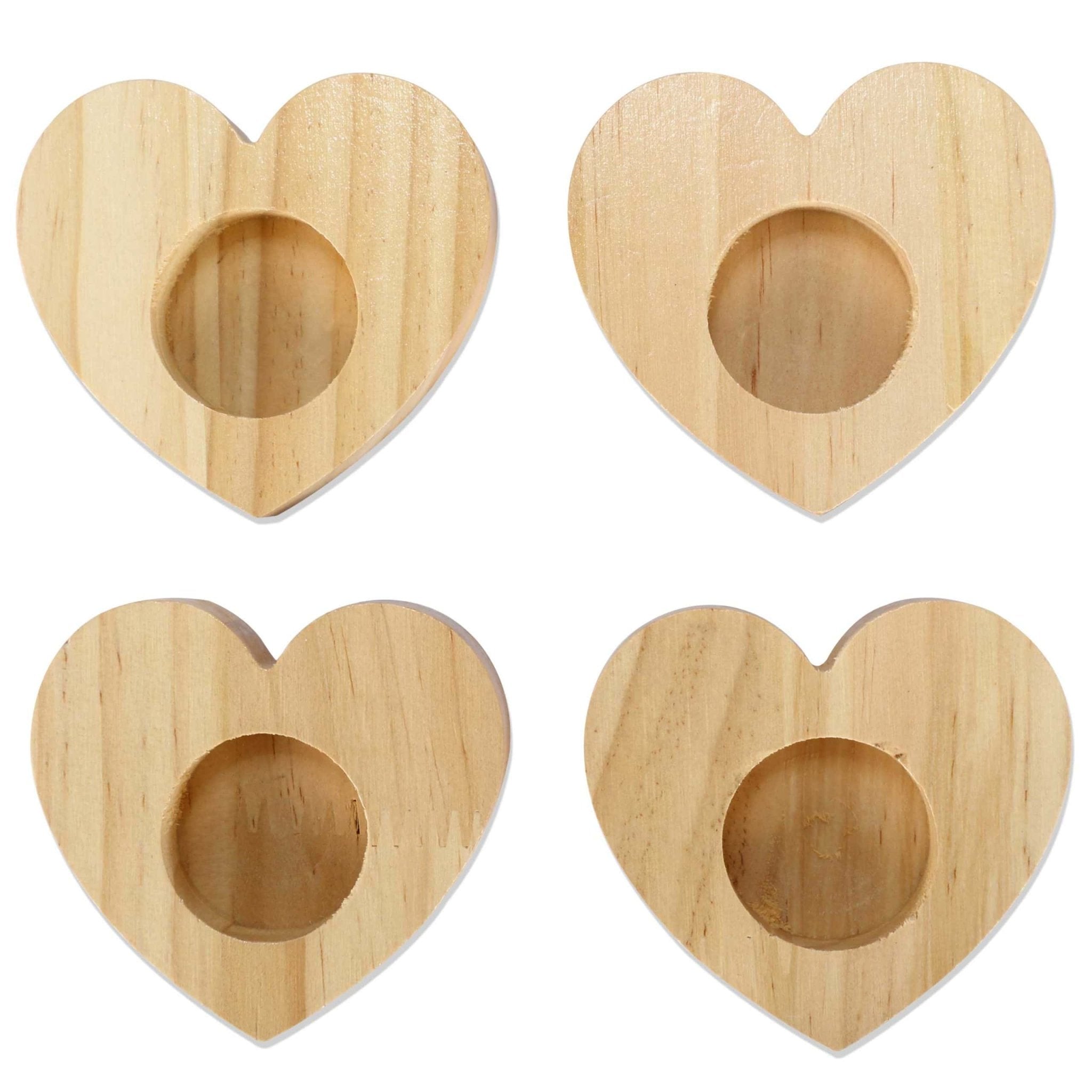 Eierbecher personalisiert Holz - Herzform - lyllevenn