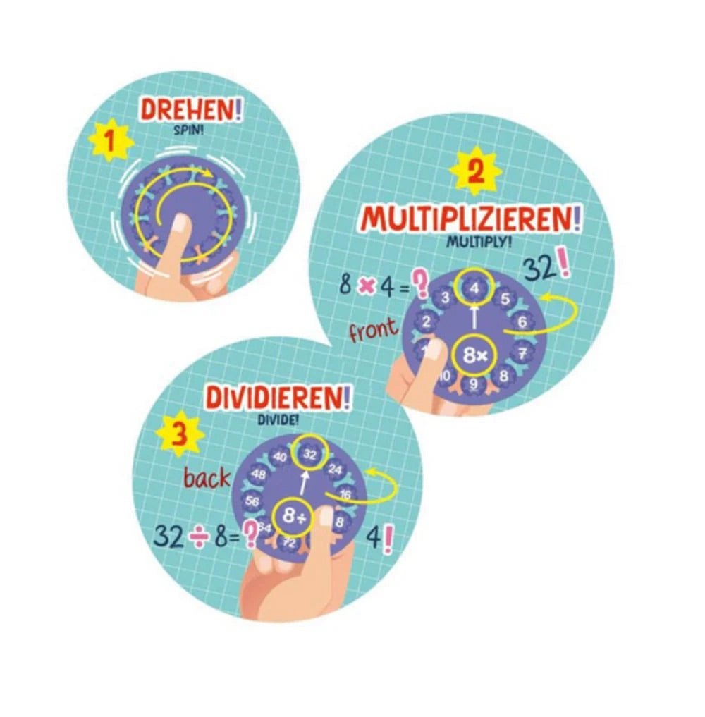 Einmaleins Rechenspinner - lyllevenn