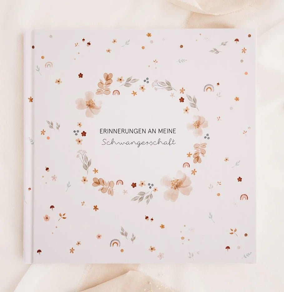 Erinnerungsbuch an meine Schwangerschaft - Meilensteine & Babybauch - lyllevenn