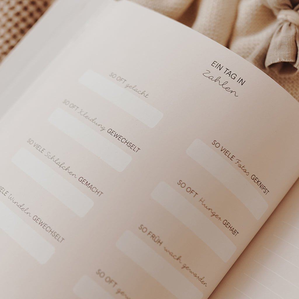 Erinnerungsbuch für Baby -  Das bin ich - lyllevenn