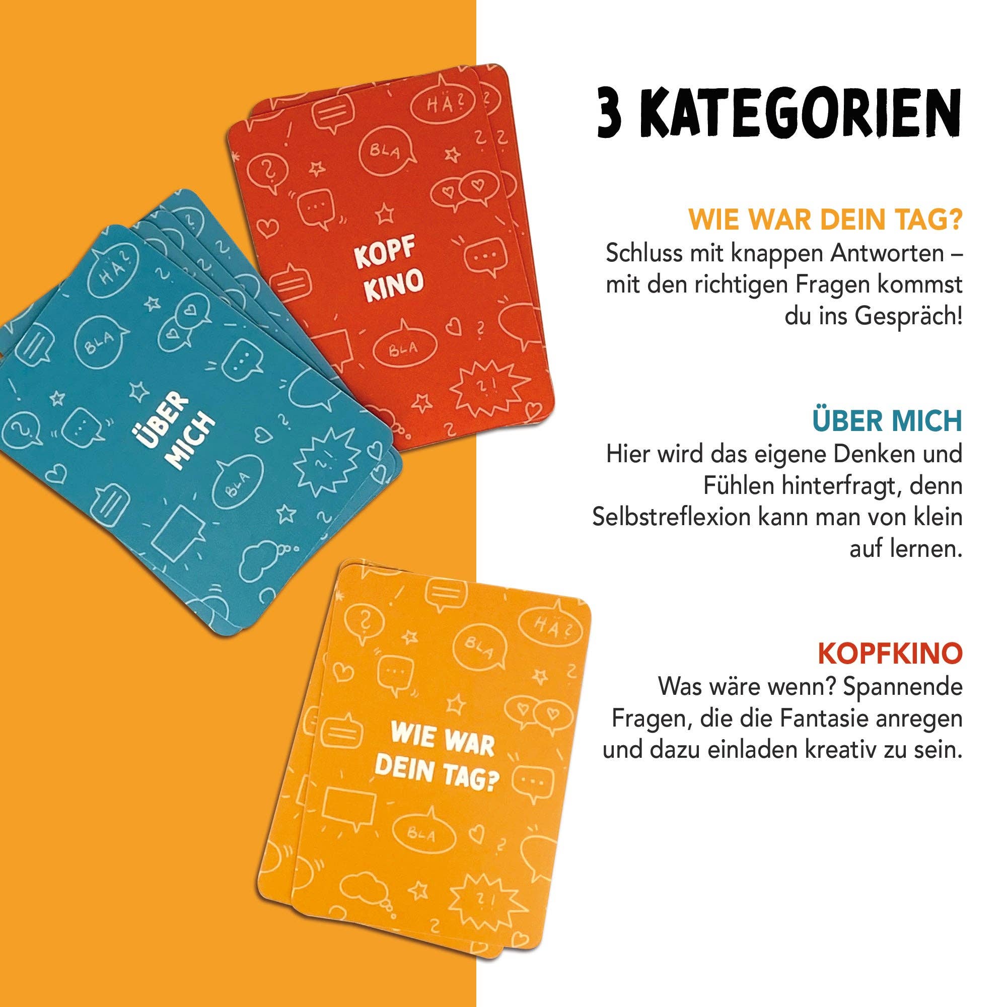 Erzähl doch mal - Gesprächskarten für Kinder & Eltern - lyllevenn