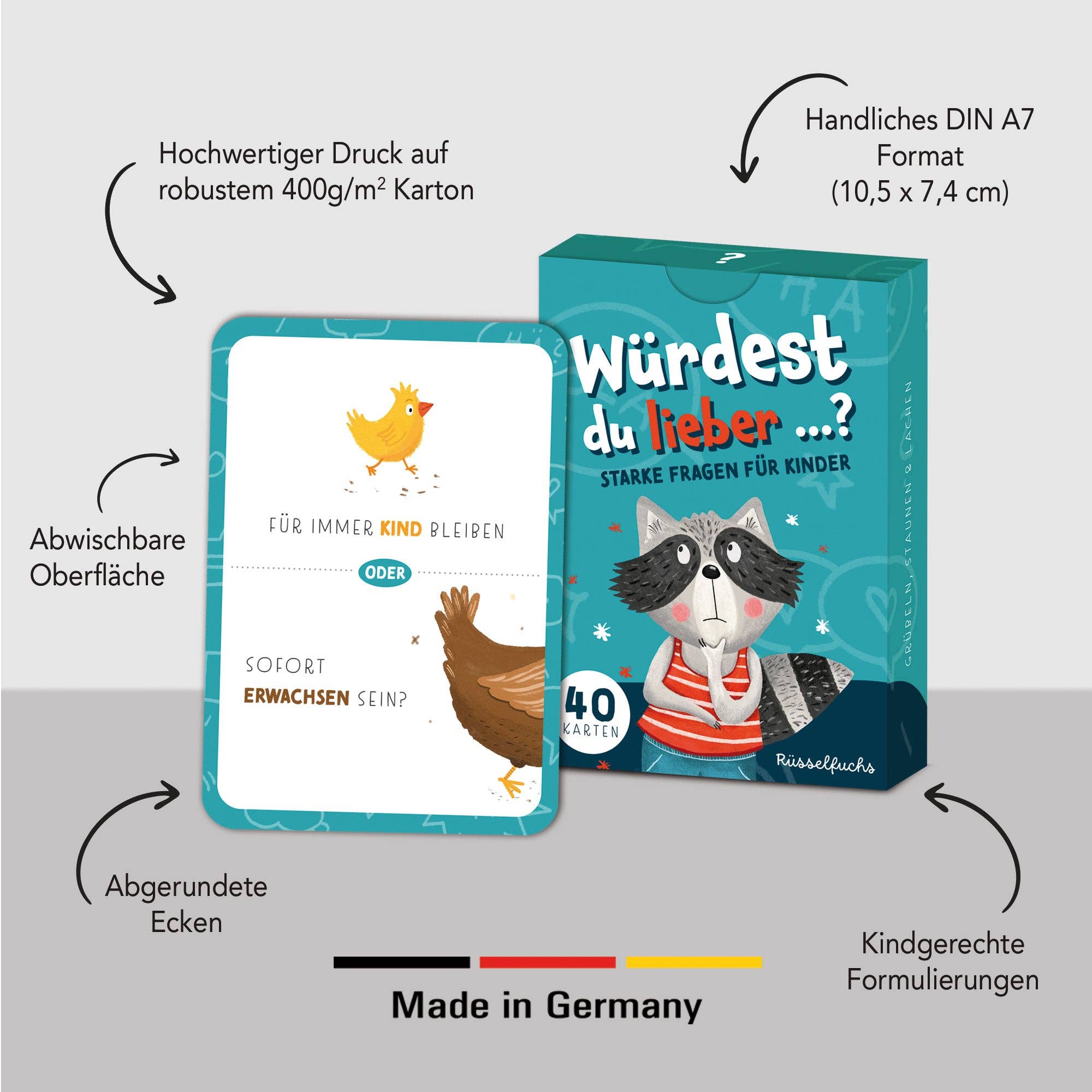 Fragekarten für Kinder – Würdest du lieber ...?