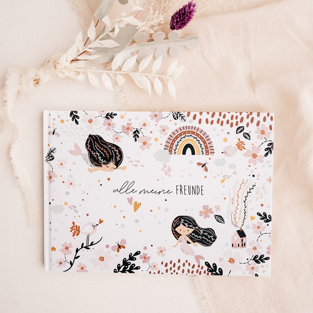 Freundebuch -  Meerjungfrau - lyllevenn