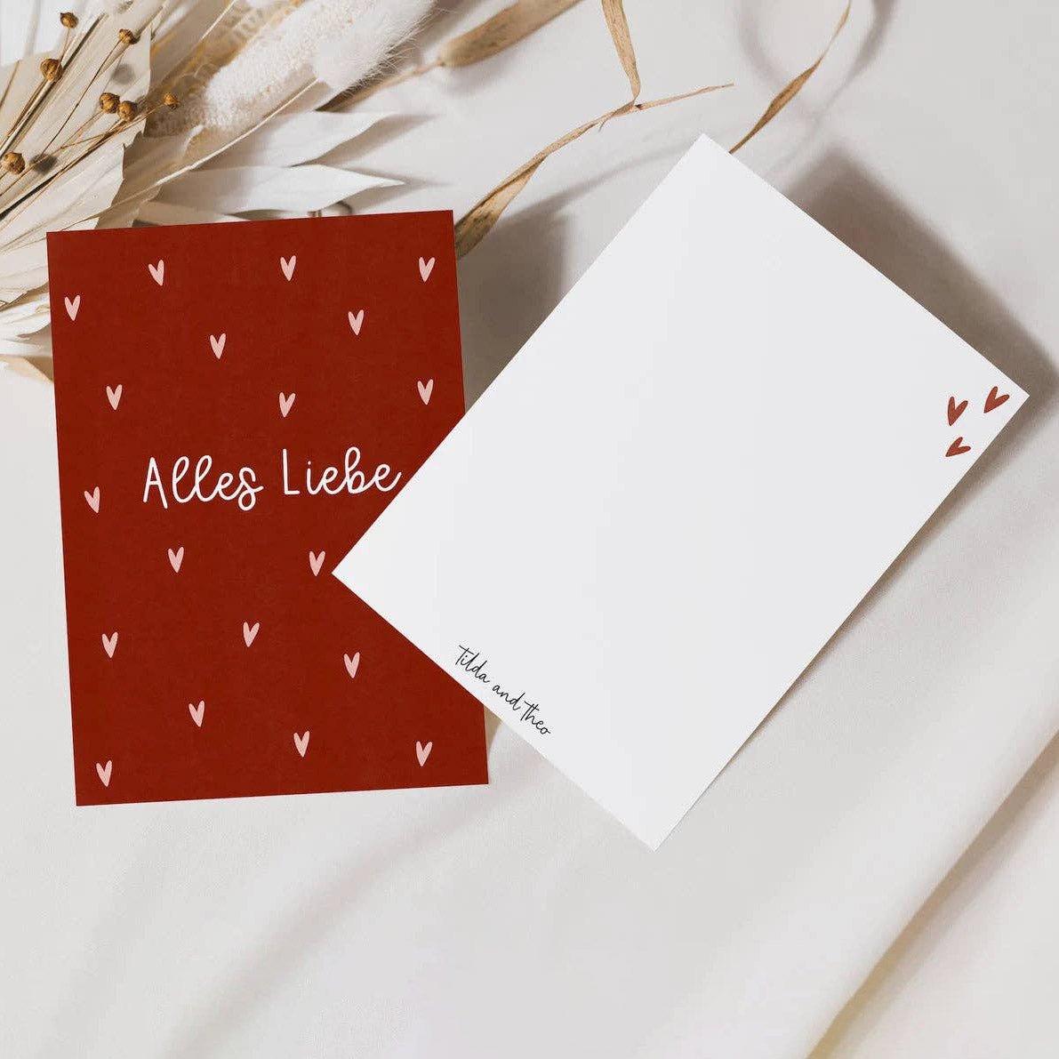 Geburtstagskarte - Alles Liebe - lyllevenn