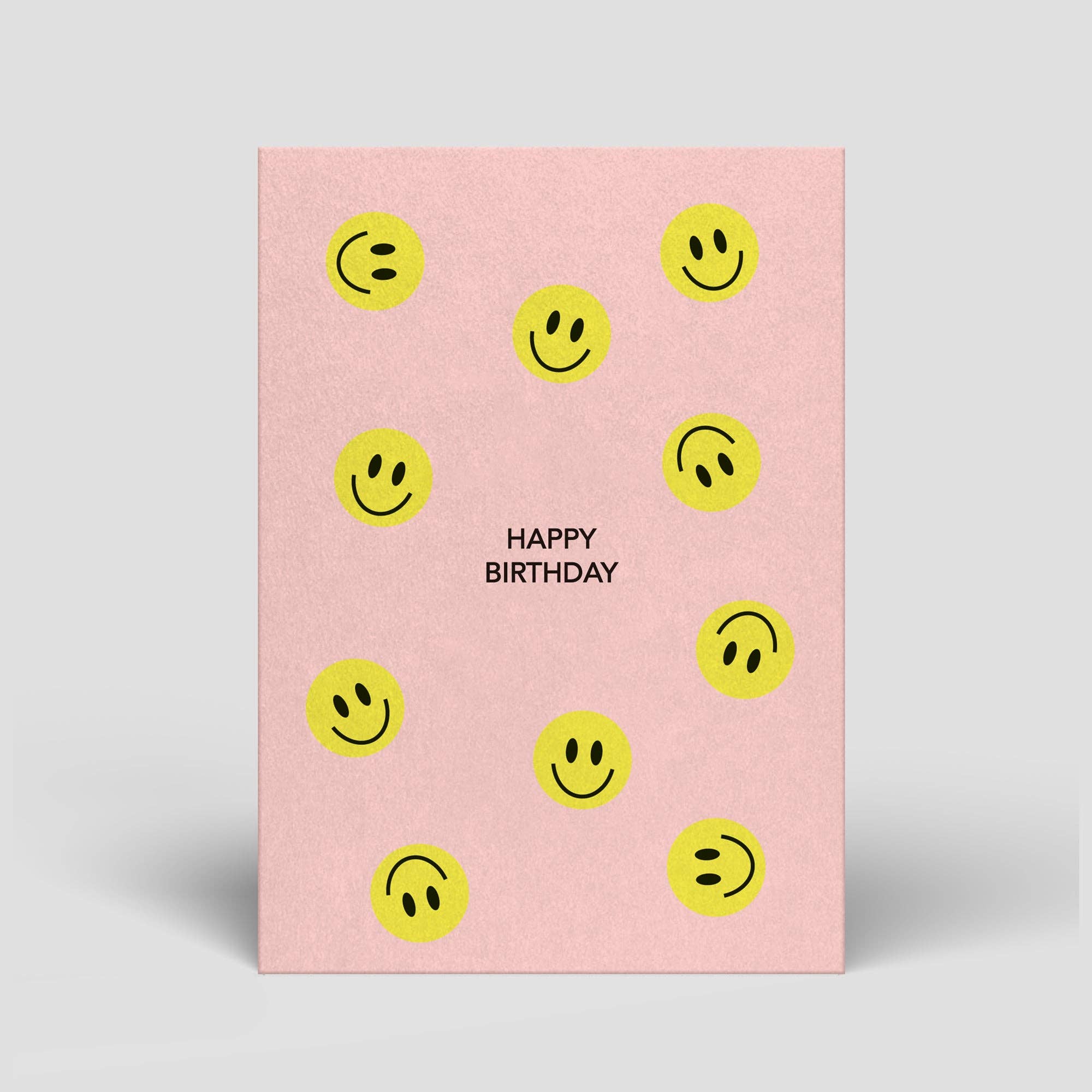 Geburtstagskarte - Smiley - lyllevenn