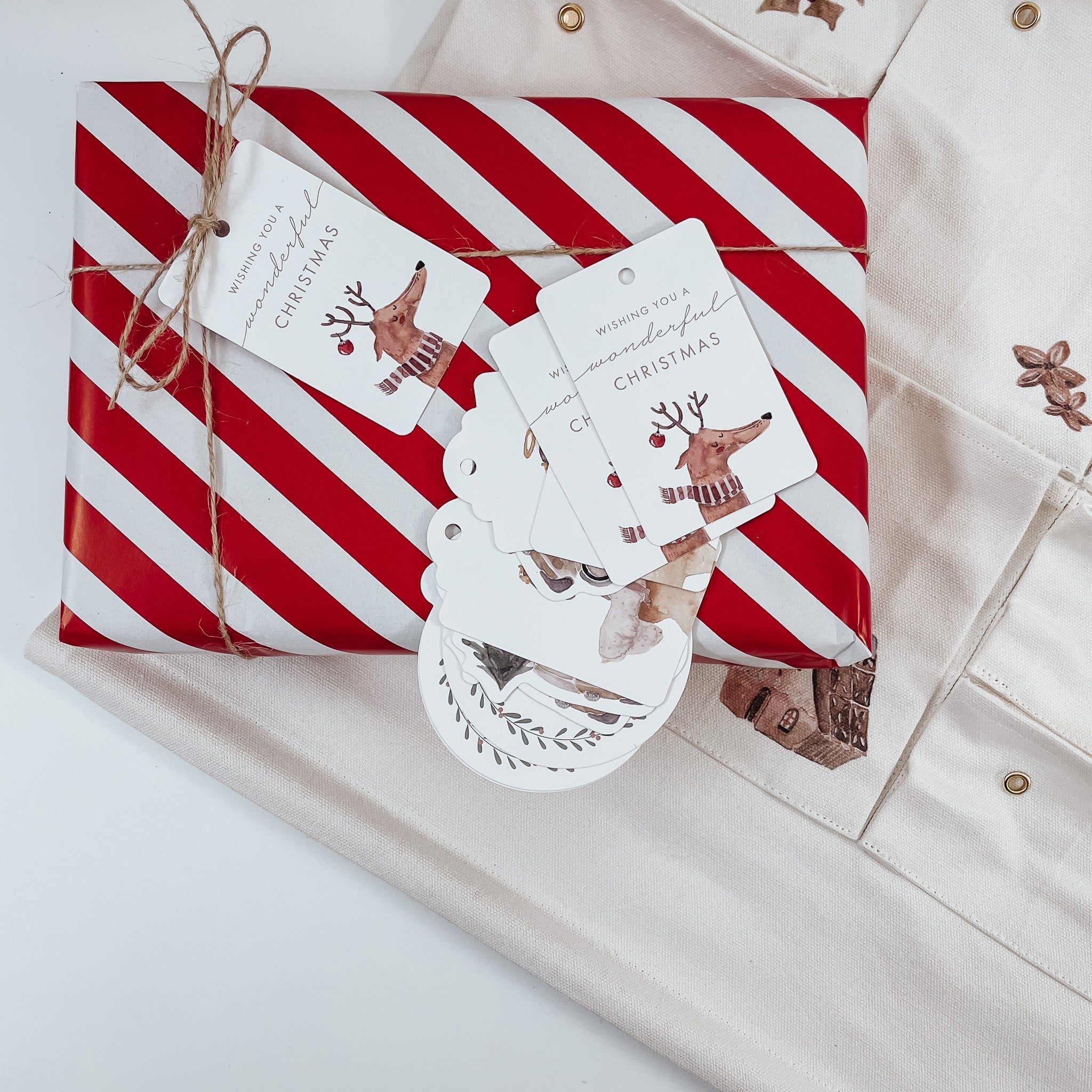 Geschenkeanhänger – Weihnachtsmotive - lyllevenn