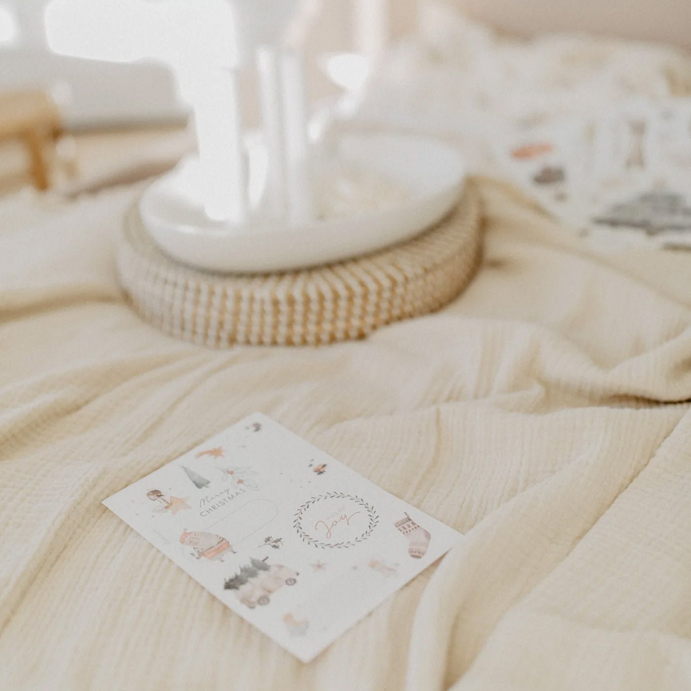 Geschenkeaufkleber – Weihnachtsmotive - lyllevenn