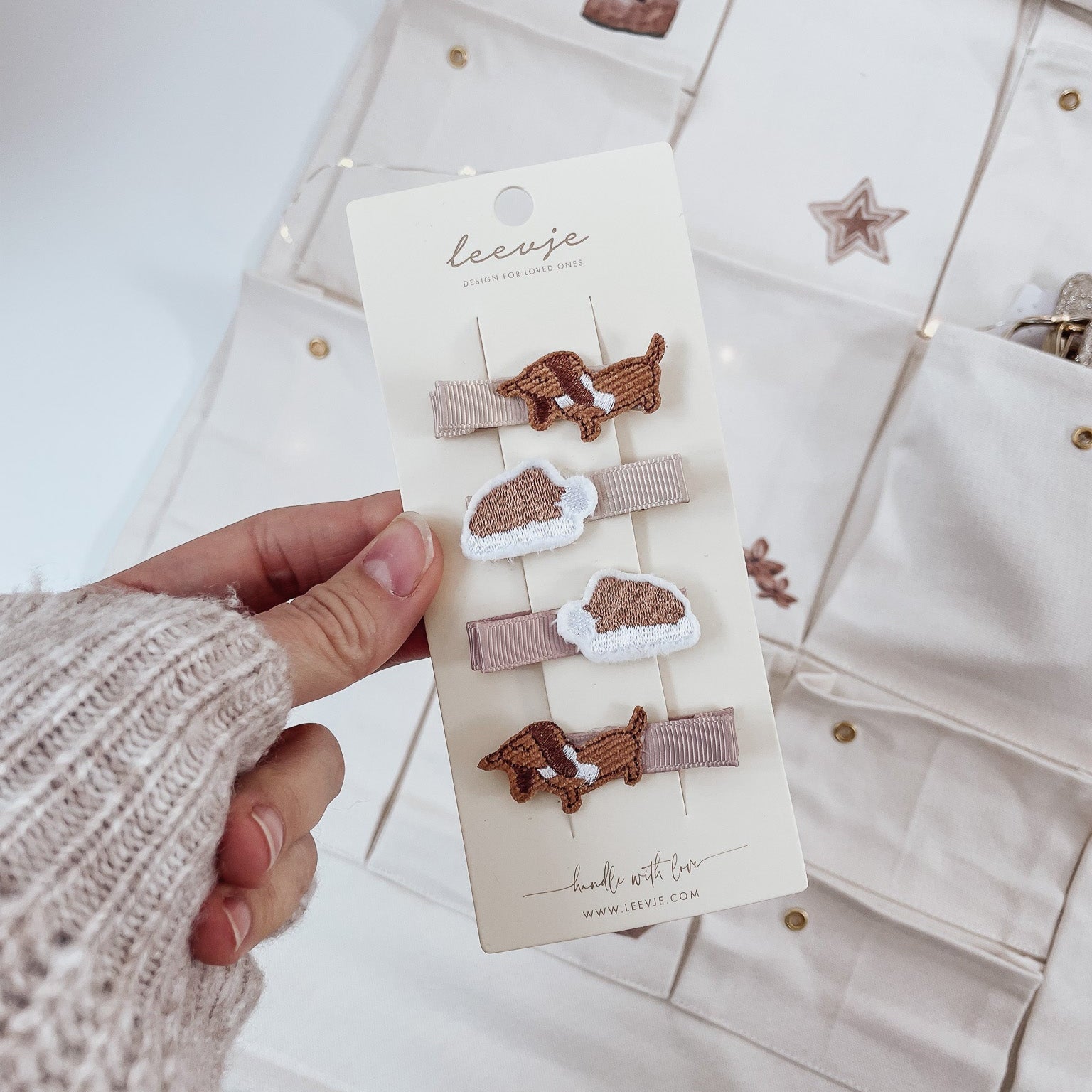 Haarclips - Dackel - lyllevenn