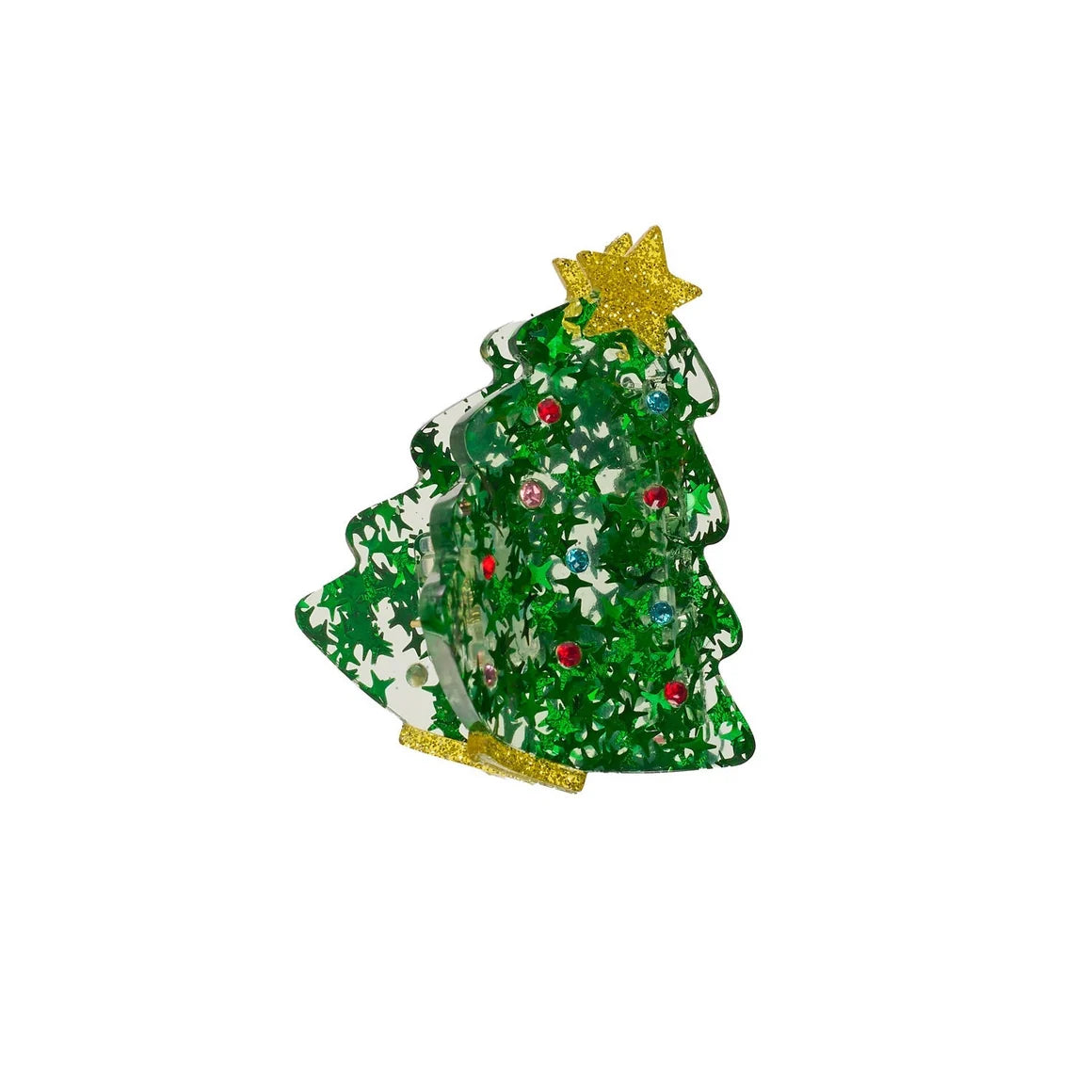 Haarklammer - Weihnachtsbaum