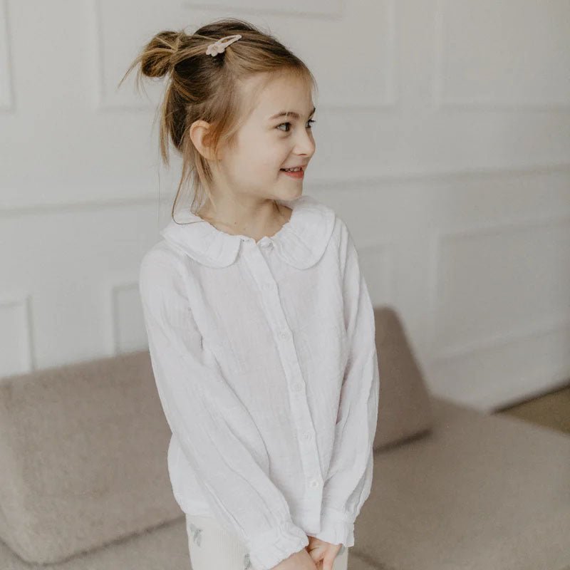 Haarspangen - Lila Schleife & Blume - lyllevenn