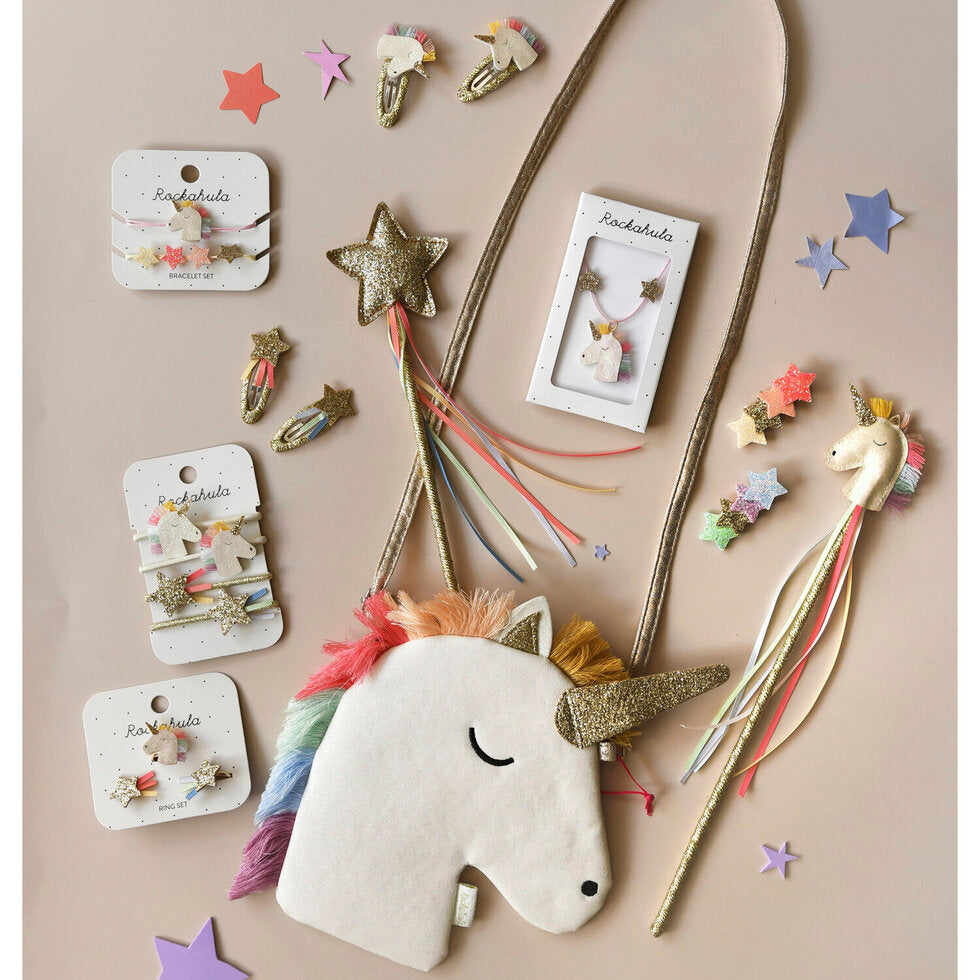 Kette mit Einhorn – Rosa & Gold - lyllevenn