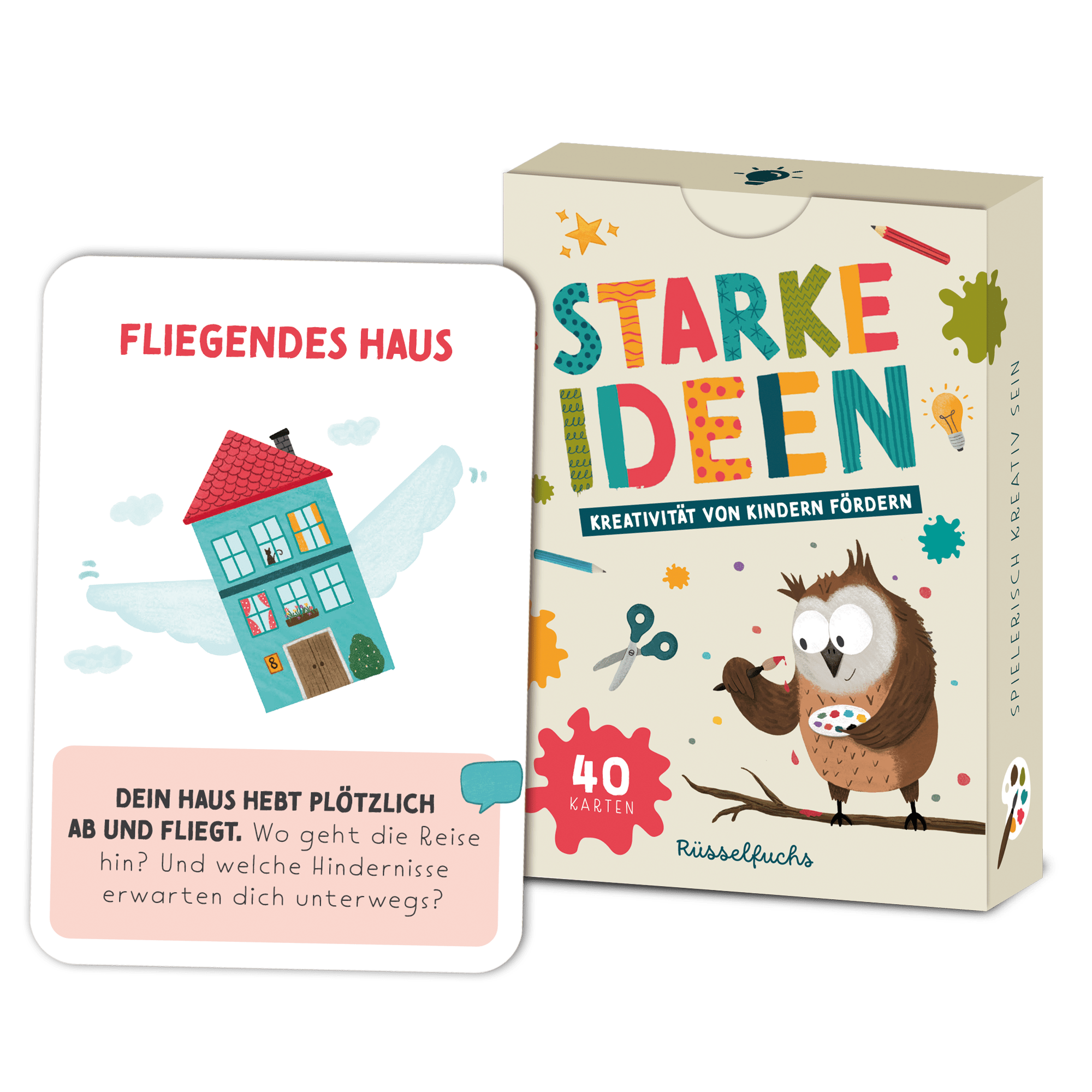 Kreativitätskarten für Kinder und starke Ideen - lyllevenn