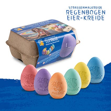 Kreide in Ei - Form – 6er Packung - lyllevenn