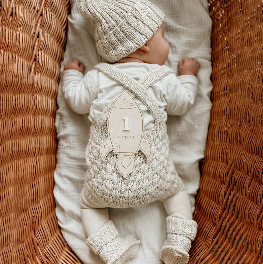 Meilensteine Baby -  Rakete - lyllevenn