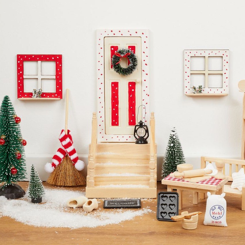 Mini Besen aus Holz & Reisig – liebevolles Wichtel Zubehör - lyllevenn