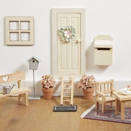 Mini Briefkasten groß natur – für Wichtelpost - lyllevenn