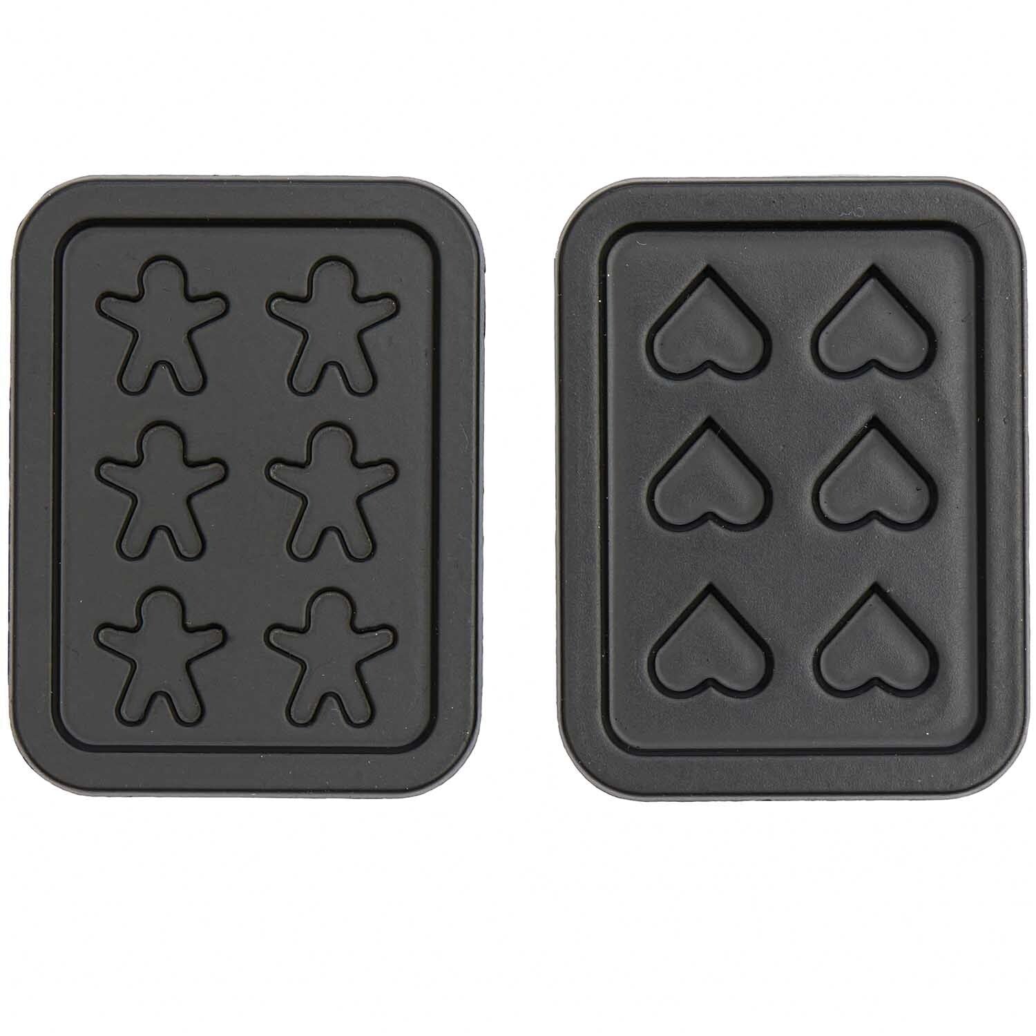 Miniatur Backblech – Wichtel Zubehör für die Weihnachtsbäckerei, 2 - teilig - lyllevenn
