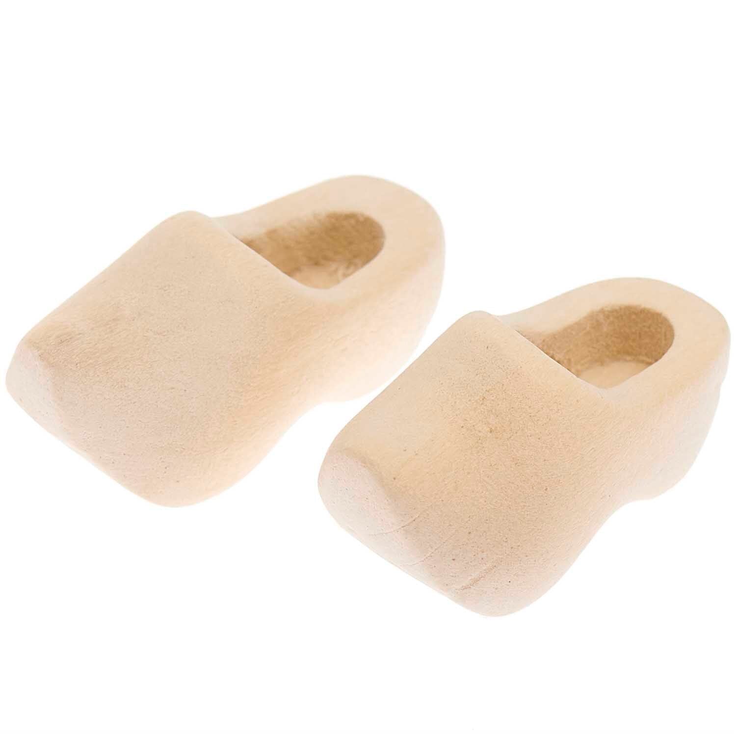 Miniatur Holzschuhe – Wichtel Zubehör - lyllevenn