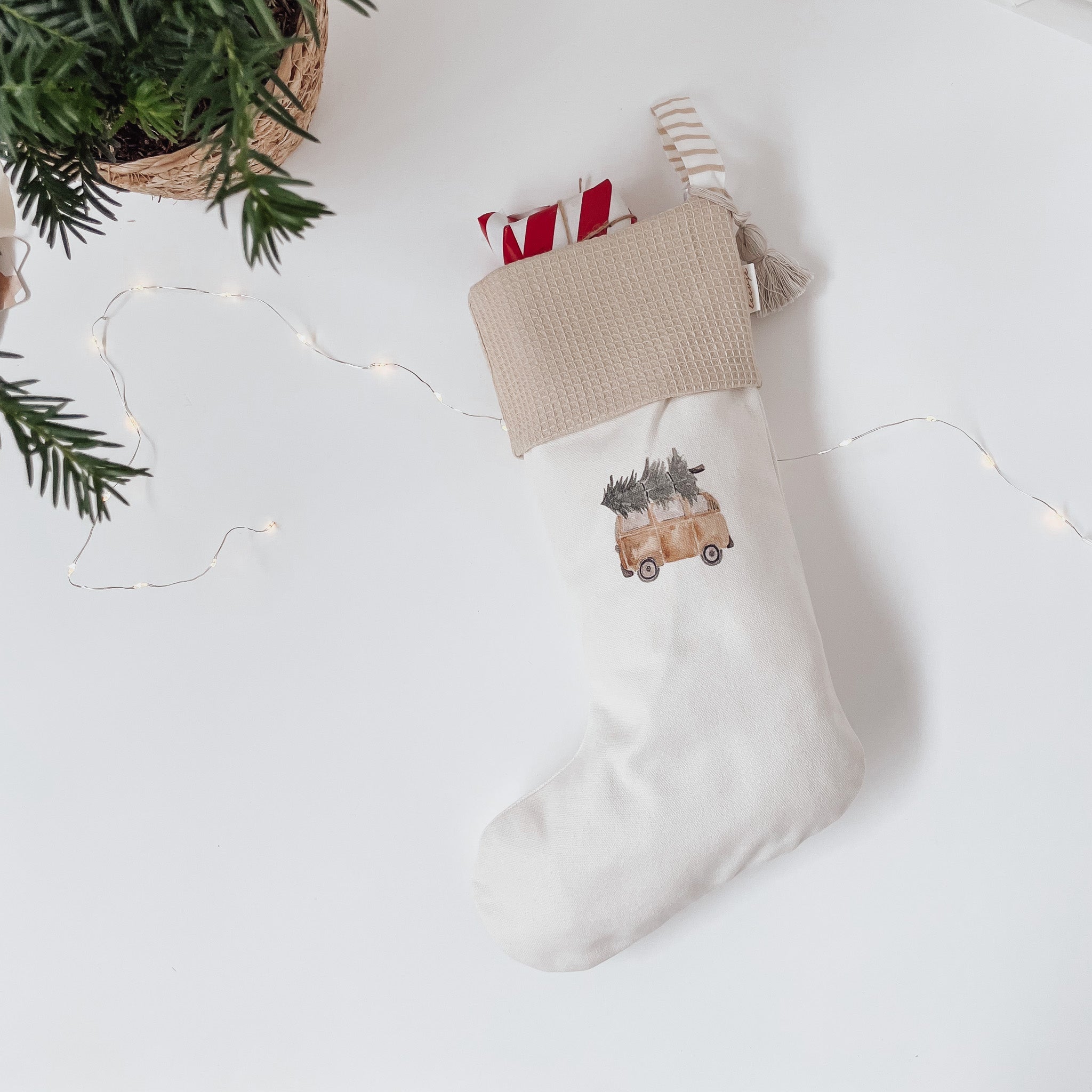 Nikolausstiefel - Weihnachtsbus - lyllevenn