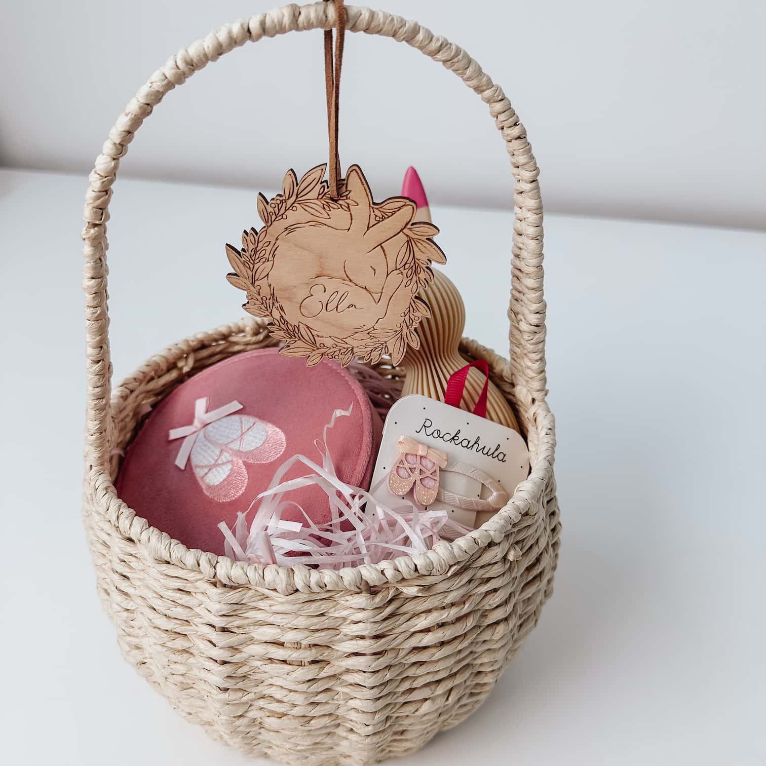 Osterkörbchen Natur – Osternest für Kinder - lyllevenn