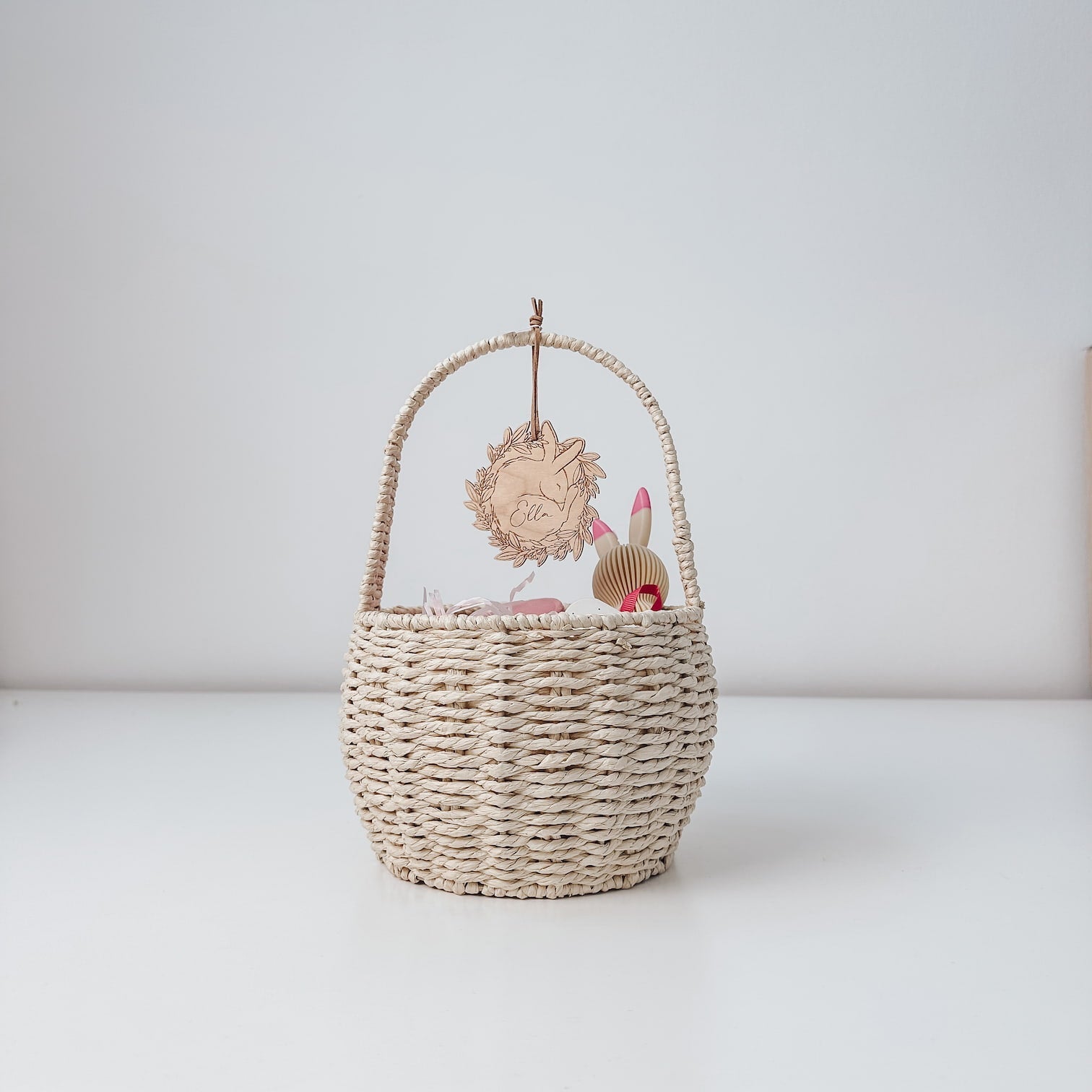 Osterkörbchen Natur – Osternest für Kinder - lyllevenn