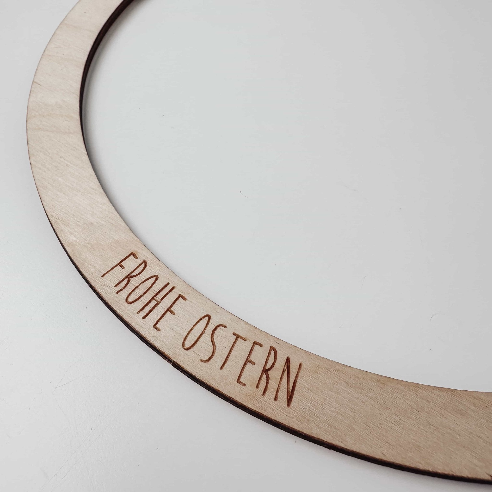 Osterkranz Holz – mit Trockenblumen - lyllevenn