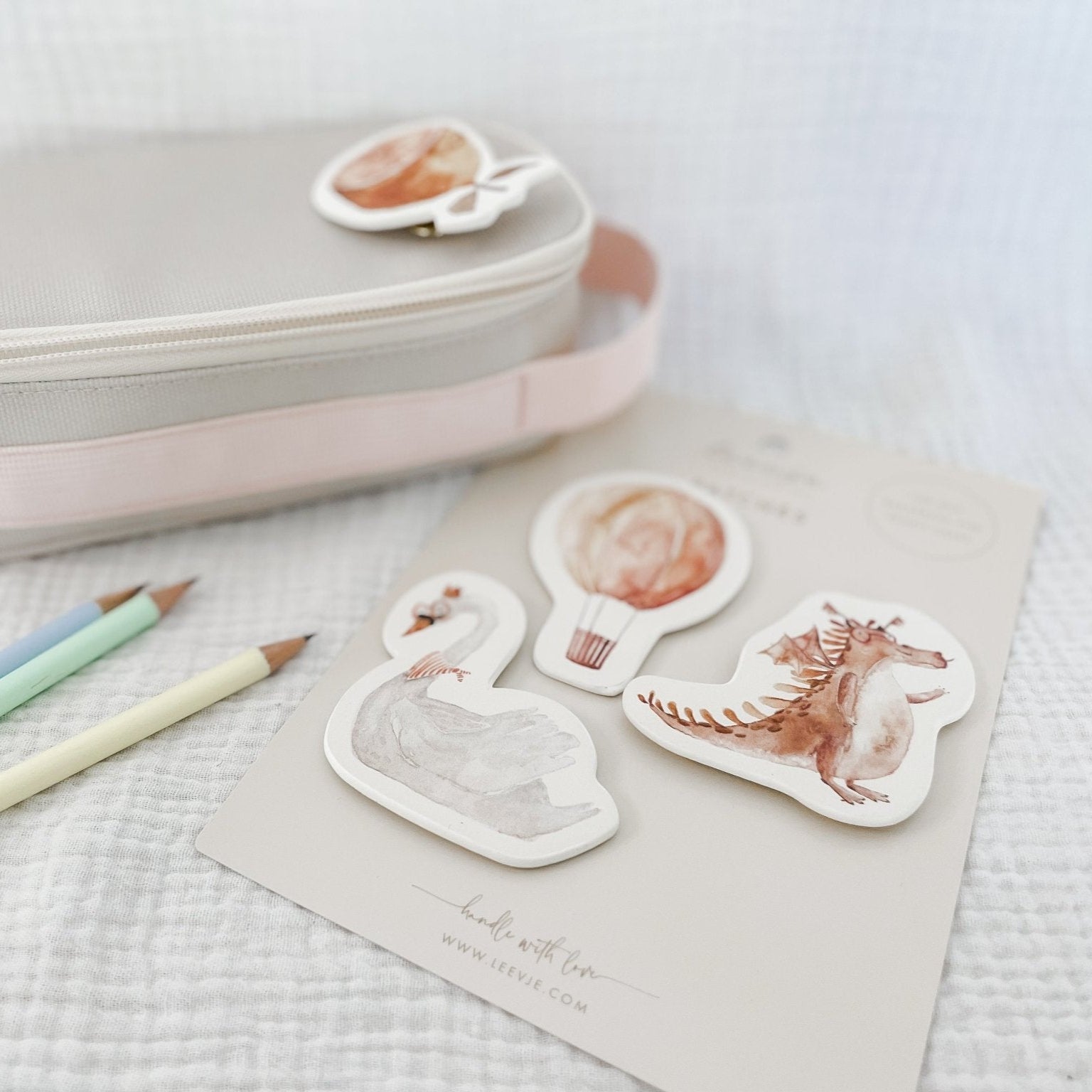 Patches Rucksack - rosanes Set - lyllevenn