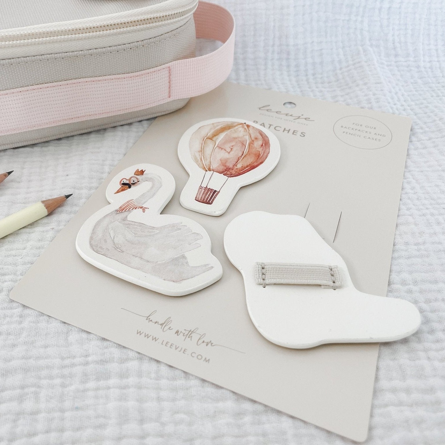 Patches Rucksack - rosanes Set - lyllevenn