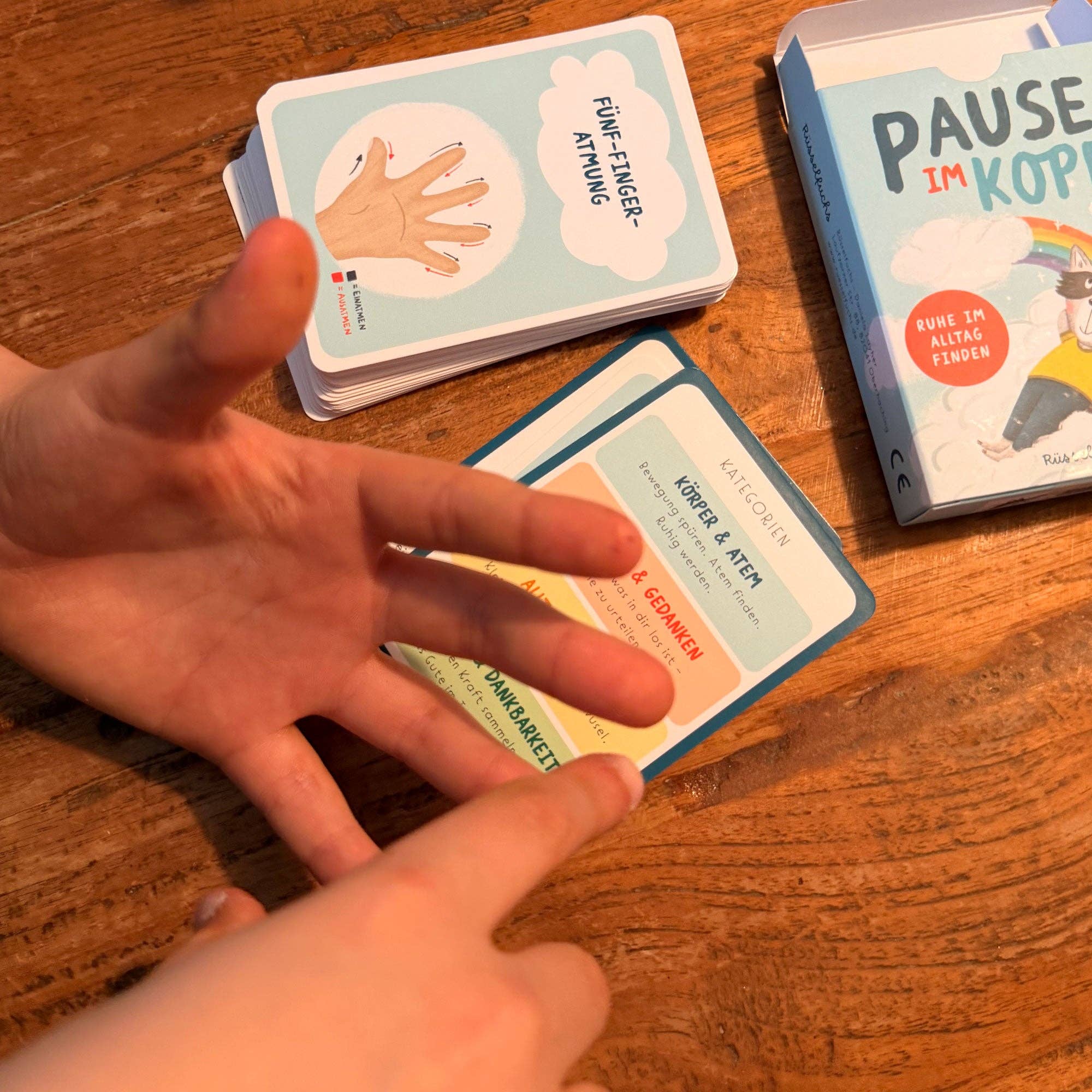 Pause im Kopf - Achtsamkeitskarten für Kinder - lyllevenn