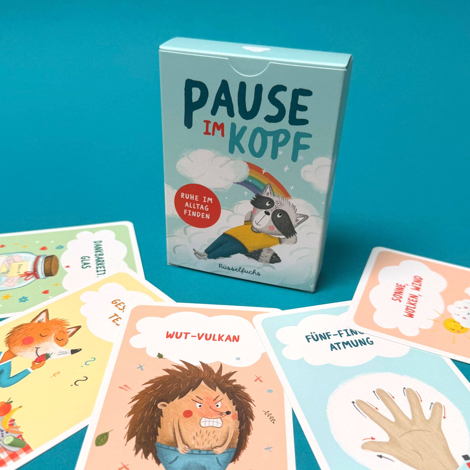 Pause im Kopf - Achtsamkeitskarten für Kinder - lyllevenn