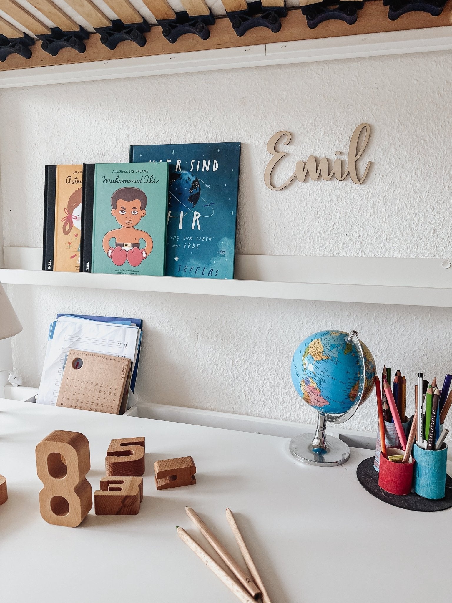 Personalisierter Holz Schriftzug - 3D Namen - lyllevenn
