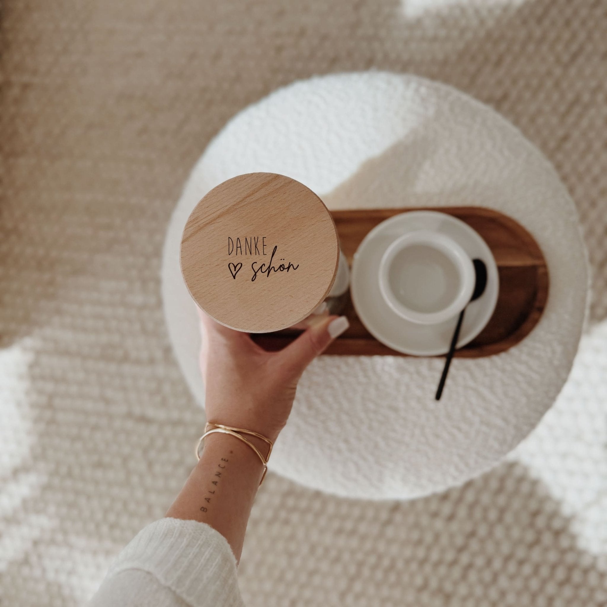 Personalisiertes Vorratsglas - Dankeschön - lyllevenn