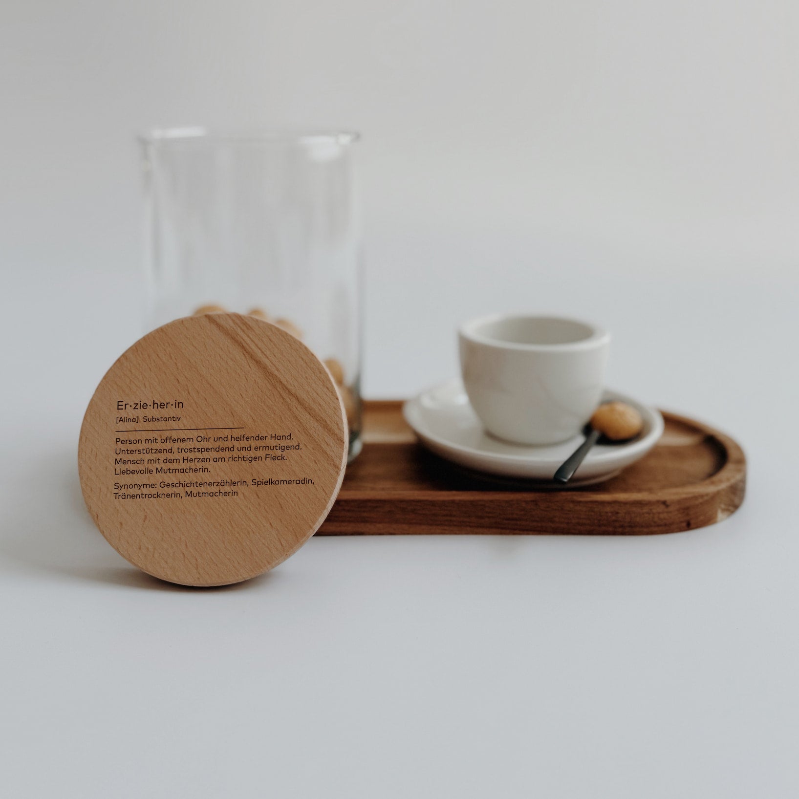 Personalisiertes Vorratsglas - Definition Erzieher:in - lyllevenn