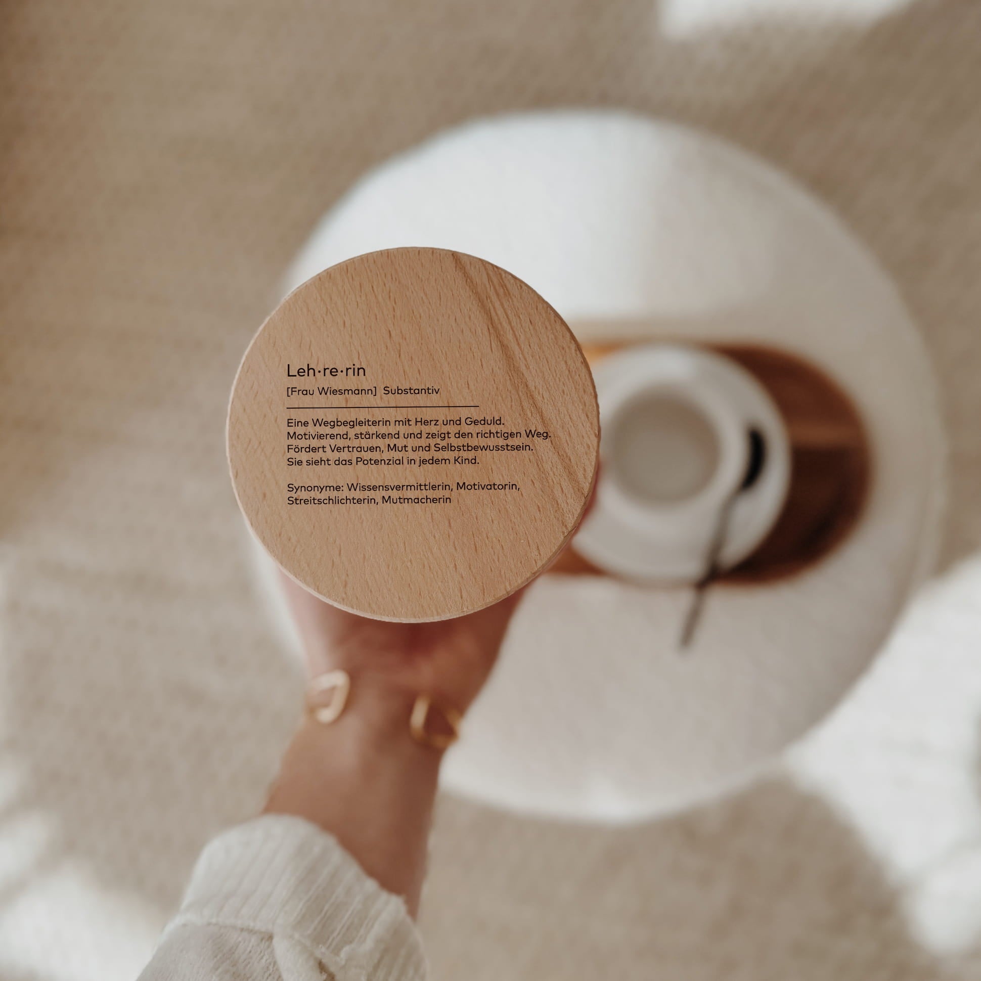 Personalisiertes Vorratsglas - Definition Lehrer:in - lyllevenn