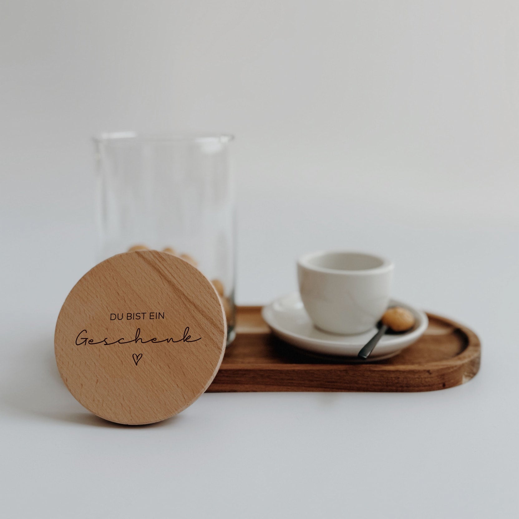Personalisiertes Vorratsglas - Du bist ein Geschenk - lyllevenn