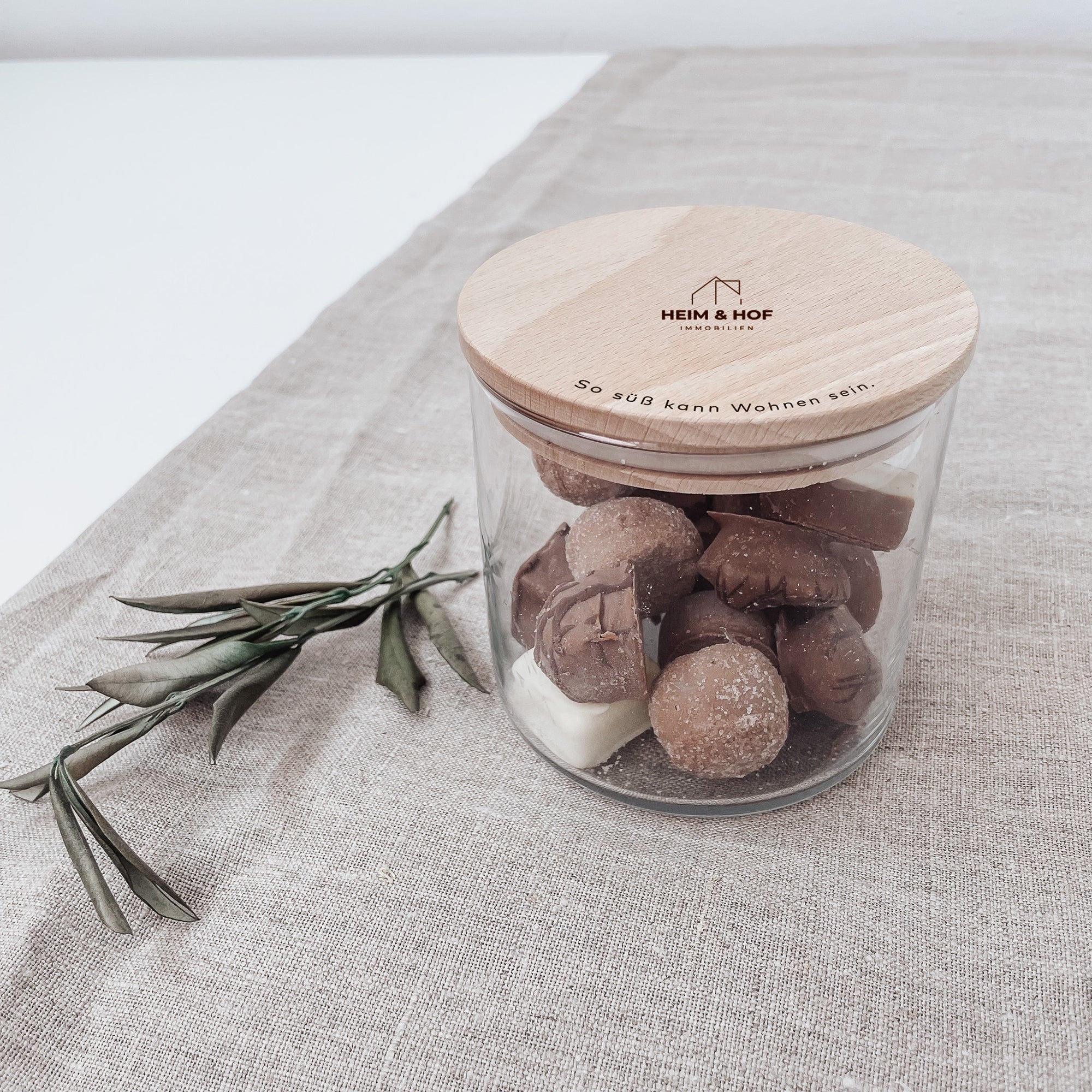 Personalisiertes Vorratsglas - Firmengeschenk - lyllevenn