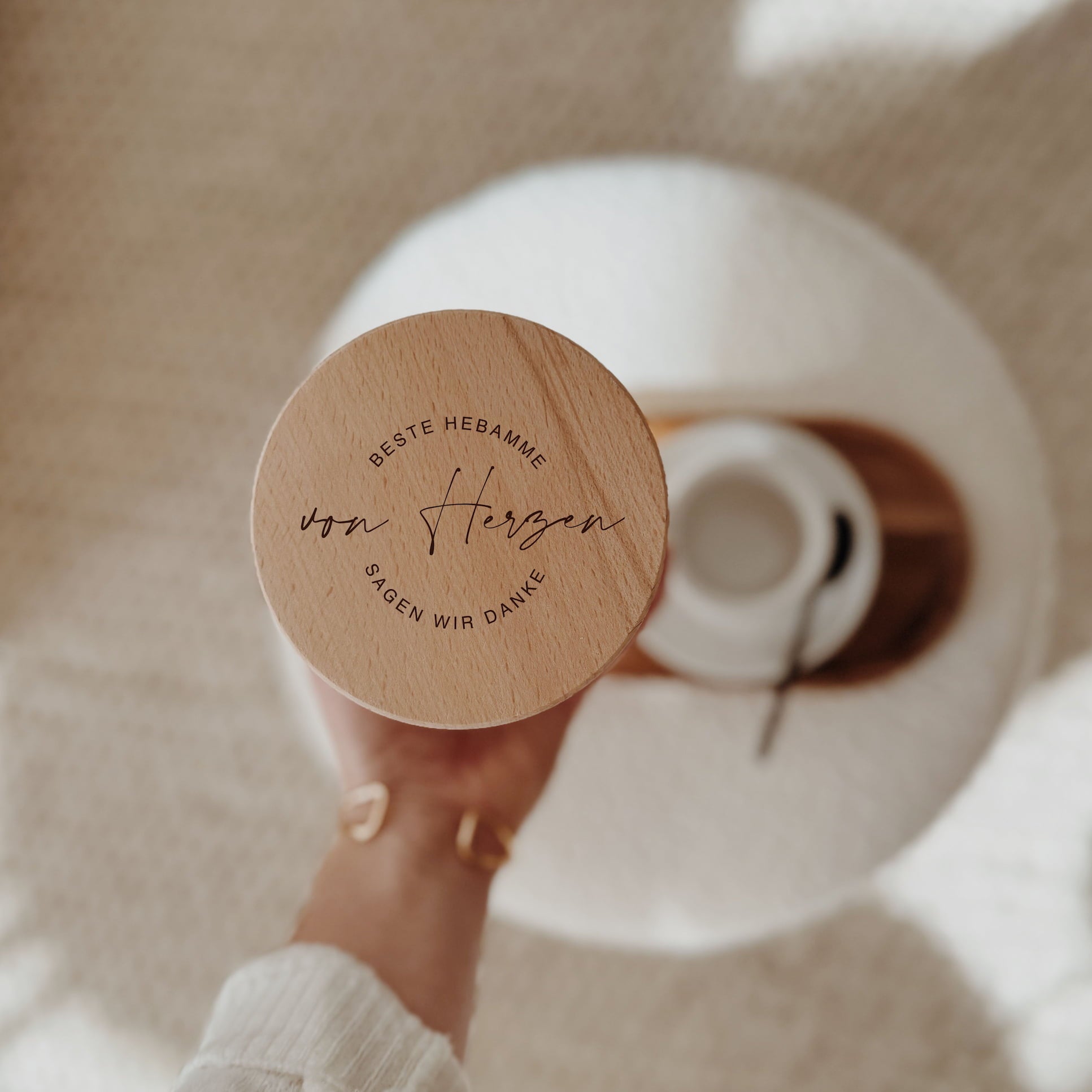 Personalisiertes Vorratsglas - für Hebammen - lyllevenn