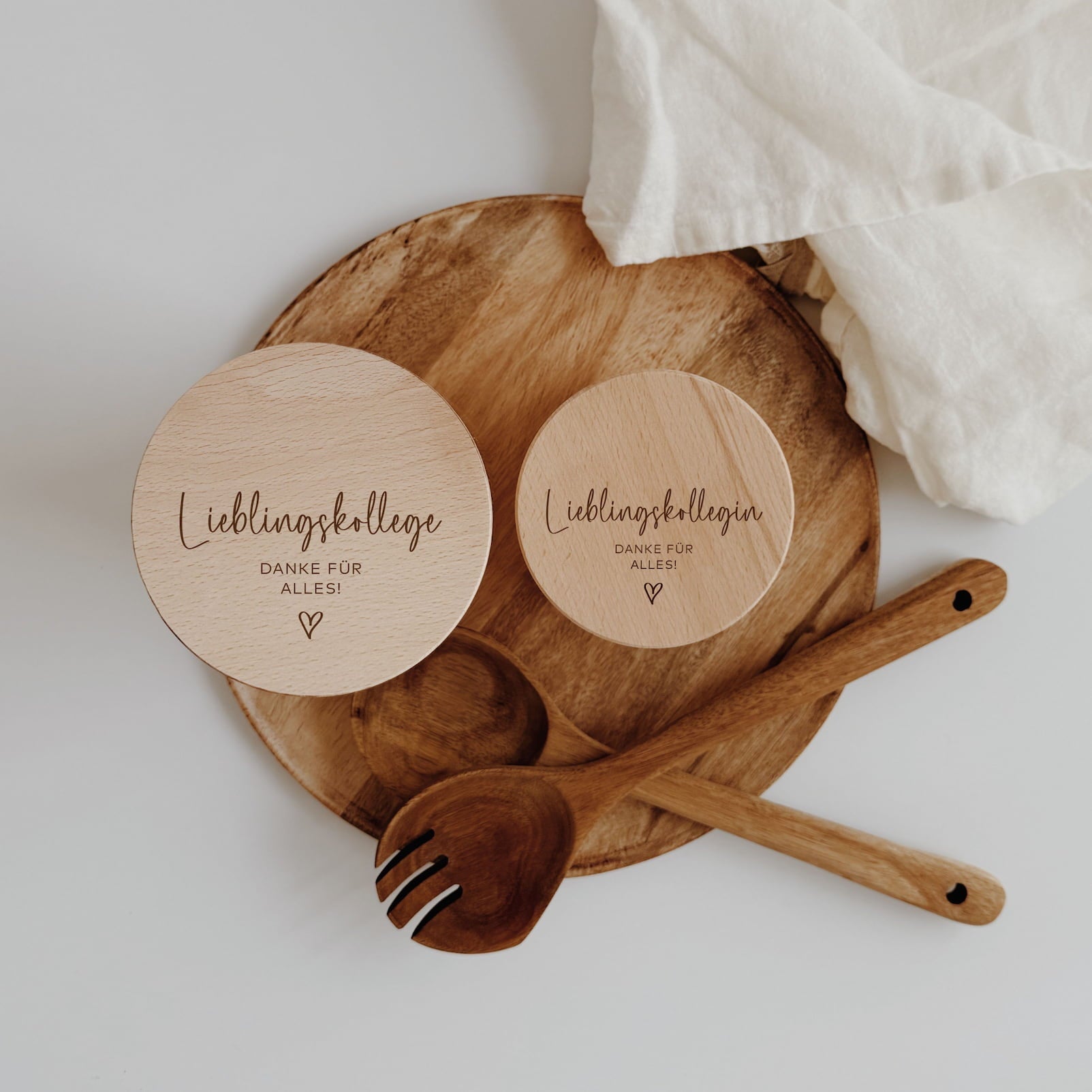 Personalisiertes Vorratsglas - für Lieblingskollegin und Lieblingskollege - lyllevenn