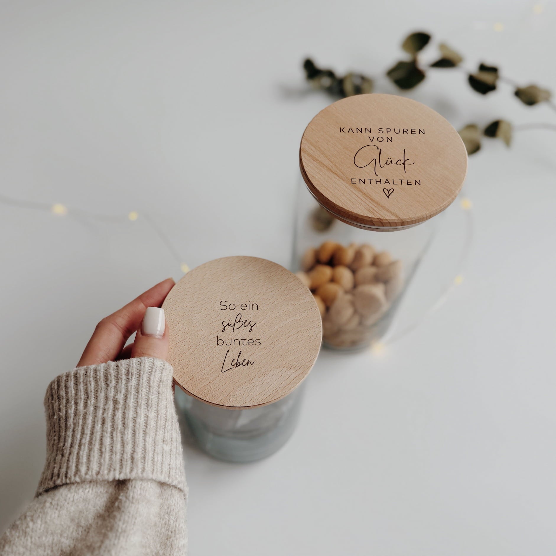 Personalisiertes Vorratsglas - für süße Glücksmomente - lyllevenn