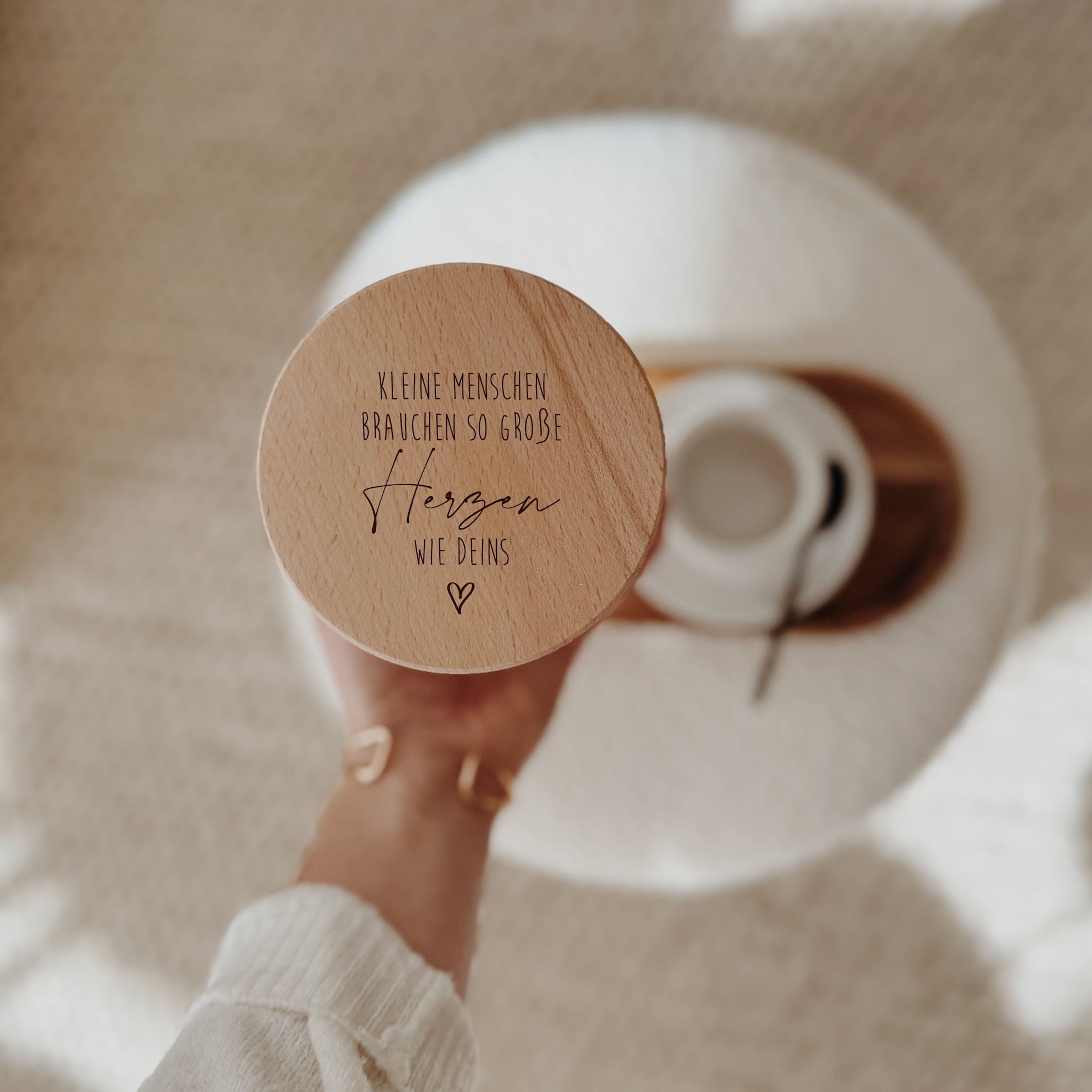 Personalisiertes Vorratsglas -  Herzen wie deins - lyllevenn