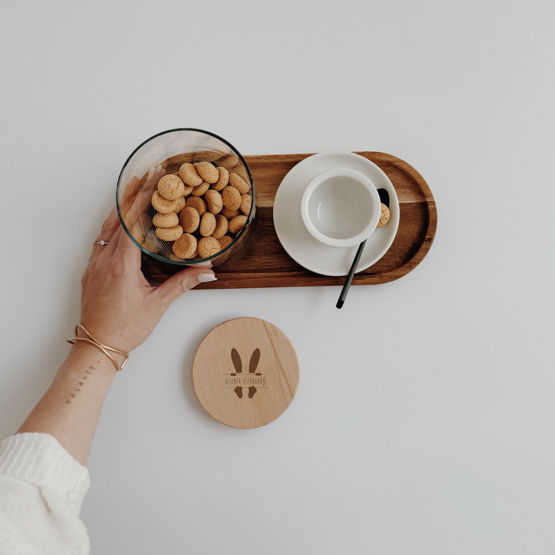 Personalisiertes Vorratsglas - Kleiner Ostergruß - lyllevenn