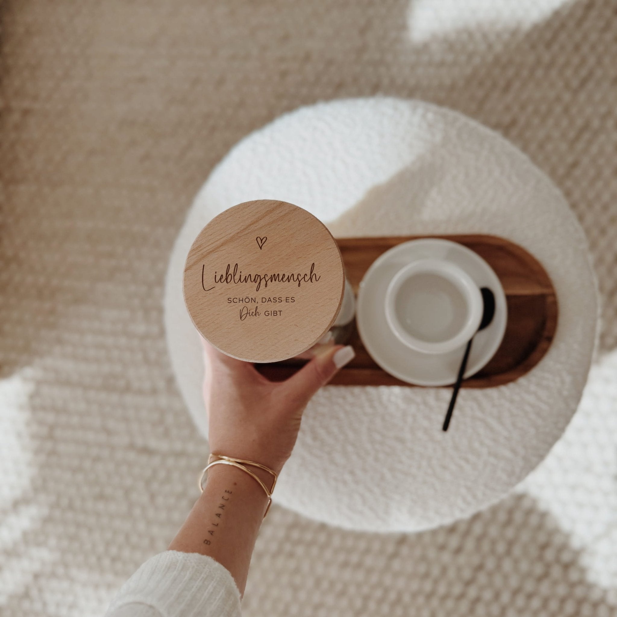 Personalisiertes Vorratsglas - Lieblingsmensch - lyllevenn